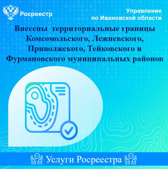 Росреестр информирует. Внесены территориальные границы. Росреестр информирует. Внесены территориальные границы.